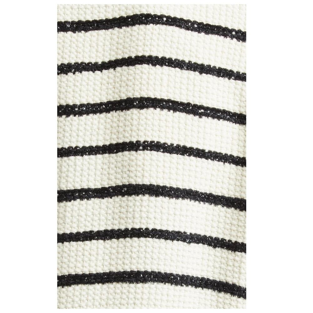 NWT Veronica Beard Jenny Stripe Short Sleeve Cotton Blend Dickey Jacket Size 6 - Picture 5 of 16